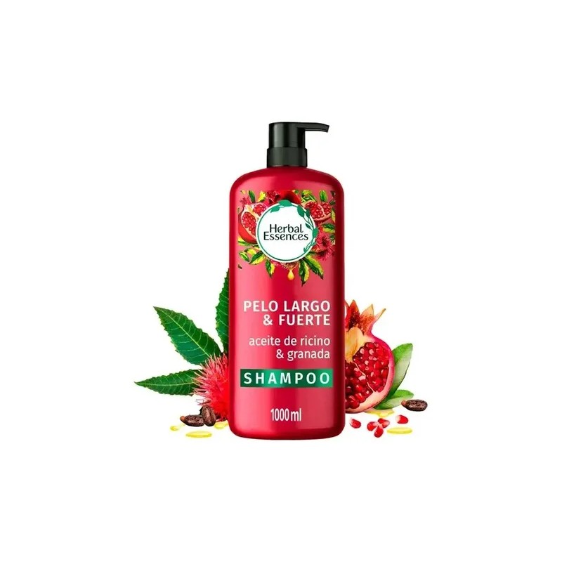 Shampoo Herbal Essences Aceite Ricino Granada
