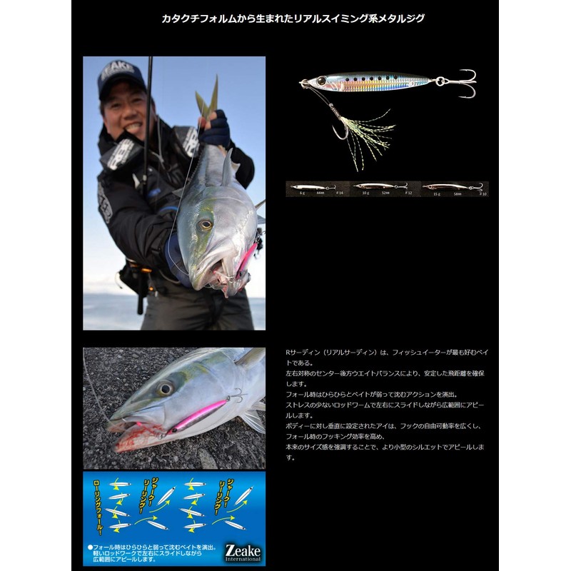 Zeake R Sardine Metal Jig