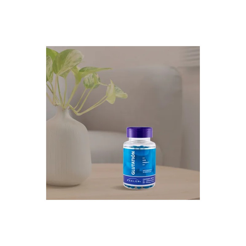 Glutatión Puro + Omega 3 Antioxidante | 90 Softgels |
