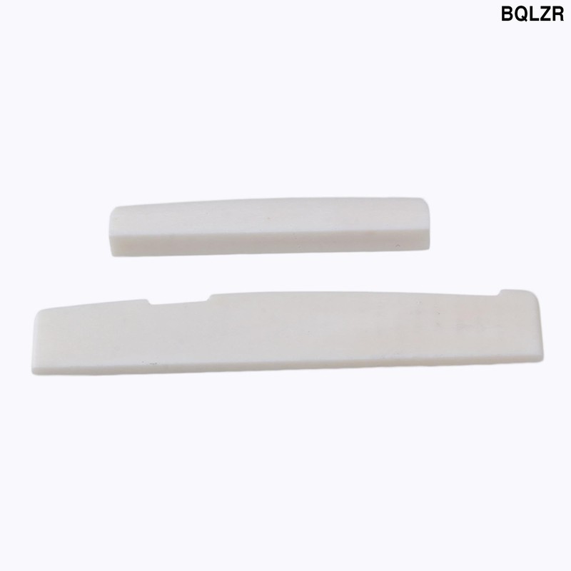 BQLZR Bone Bridge Saddle and Nut For 12 String Acoustic