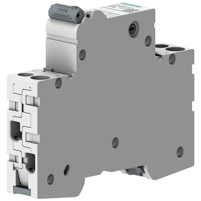 Siemens 5SL60166 Circuit Breaker 6kA B16 1P+N Compact in 1TE