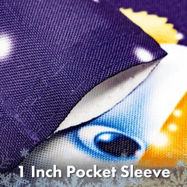 G128 Christmas Garden Flag, Christmas and Winter Themed Decorations  Snowman