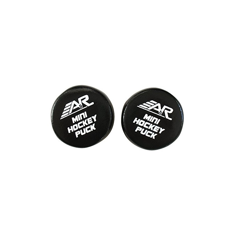 A&R Sports Mini Foam Hockey Pucks (Pack of 2)