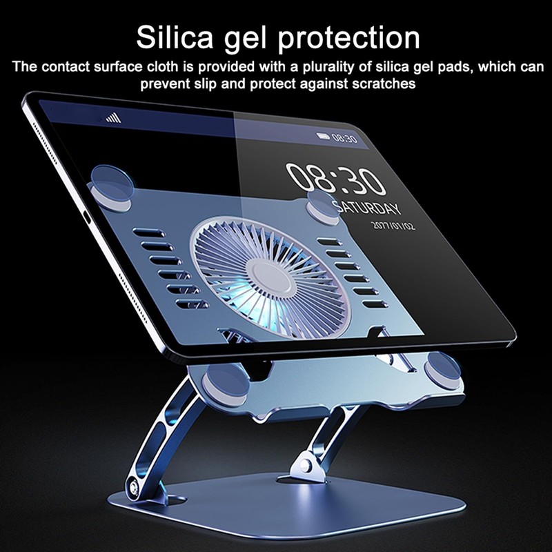 YOVDA Laptop Cooler Cooling Pad Stand - Slim Ergonimic Laptop