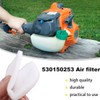 ZAMDOE 128LD Air Filter Tuning Kit for Husqvarna 530150253 124L