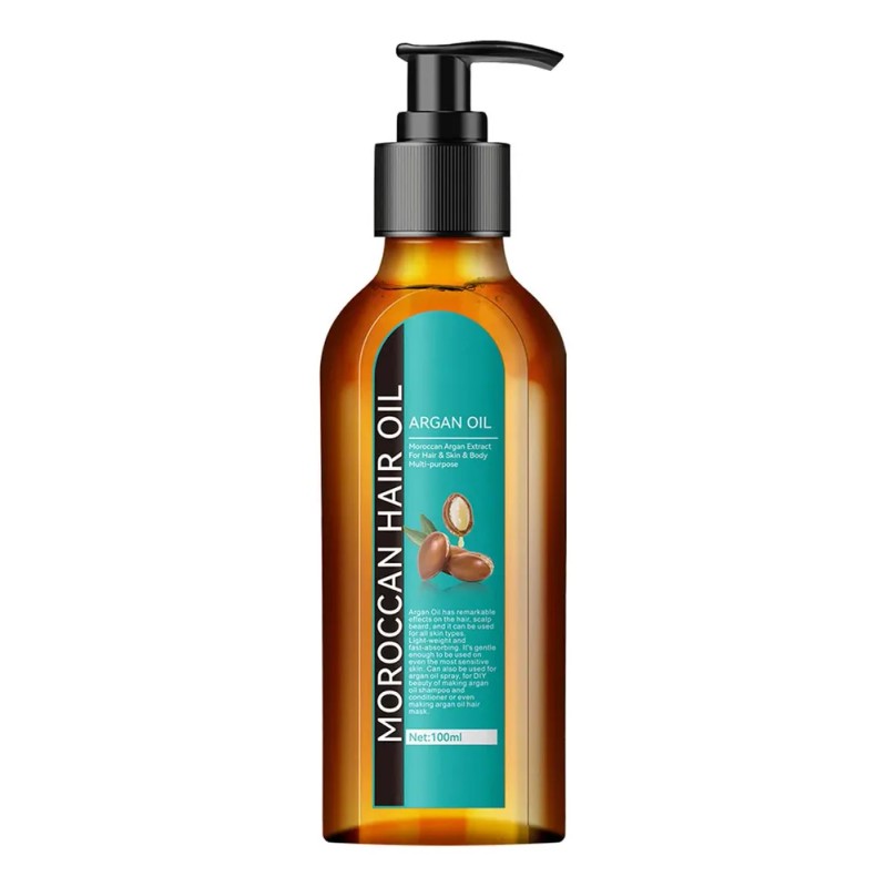 Aceite Marroquí Para El Cuidado Del Cabello, Aceite Reparado