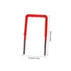 CAXUSD 2pcs Sturdy Plastic Ladder Multi Purpose Water Ladder Safe