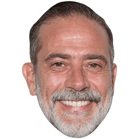 Jeffrey Dean Morgan (Smile) Celebrity Mask, Flat Card Face, Fancy Dress Mask