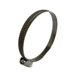 Boltza 60-80mm Hose Clamp Hose Clamp W4 Stainless Steel (9mm Bandwith, Light Reach) x4