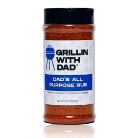 Grillin With Dad All Purpose Rub - Great Tasting All Purpose Seasonings - Best BBQ Rubs for Grilling & Smoking - BBQ Seasoning Rub