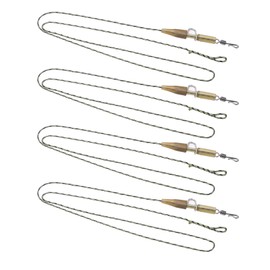 RiToEasysports Carp Core Line Fishing Set, Fishing Tackle, Carp Leaders, Interchangeable Hybrid Camo Leadcore Leadcore Leadcore Leaders, Fishing Tackle for Fishing (LEADCLIP Combination)