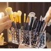 Acrylic Makeup Finger Nail Art Tool Organizer 3 Spaces For
