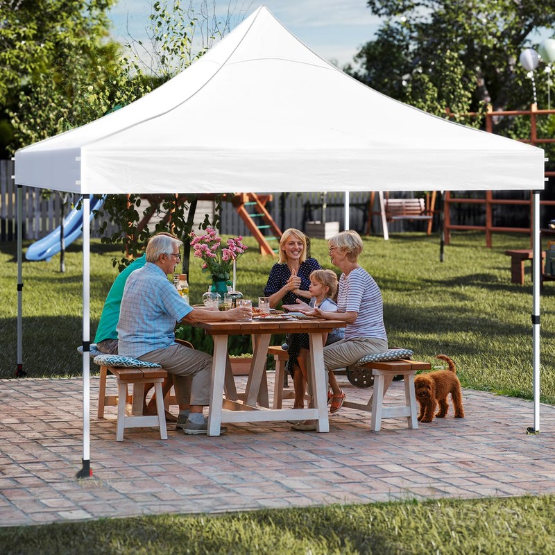 10x10 Canopy Replacement Top, 500D Heavy Duty Waterproof Canopy Replacement