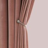DXLing 2 Pieces Metal Curtain Holdback Decorative Curtain Drapery Holdbacks