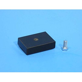 Beer Tap Handle DISPLAY BASE Black with a Bolt For Mounting 2" x 3"