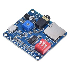 Grnlucja DY-SV5W Voice Playback Module for MP3 Music Player Voice Playback Amplifier 5W SD/TF Card Integrated UART I/O Trigger
