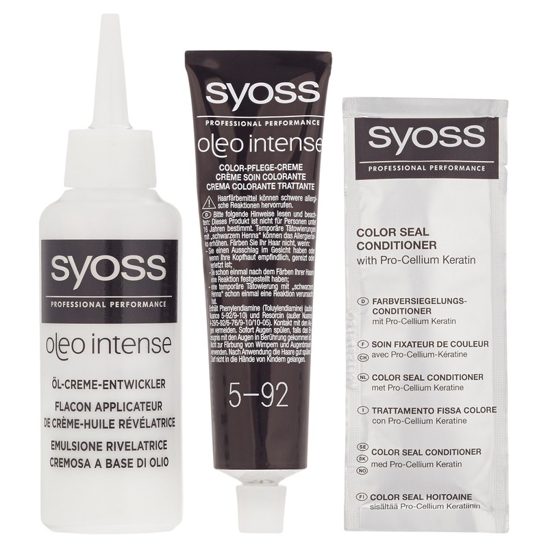 Syoss Oleo Intense Coloration 5-92 Light Red, 115 ml