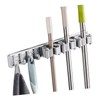 Mop Holder With Hooks Broom Holder Drilling & Nail-free Wall