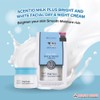 SCENTIO MILK PLUS FACIAL DAY & NIGHT CREAM (50 ML),