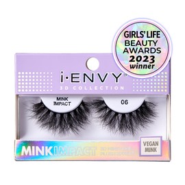 i-Envy False Lashes 3D Mink-Like Plush Impact Natural to Dramatic Vegan Eyelashes