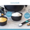 KitchenCraft Universal Measuring Spoon Set, Teaspoons and Tablespoons for Measuring