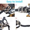 Pack of 6 bicycle pedal straps, bicycle lashing straps, bicycle