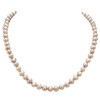 Sterling Silver 5.5-6mm Pink Freshwater Cultured Pearl Necklace, Bracelet and