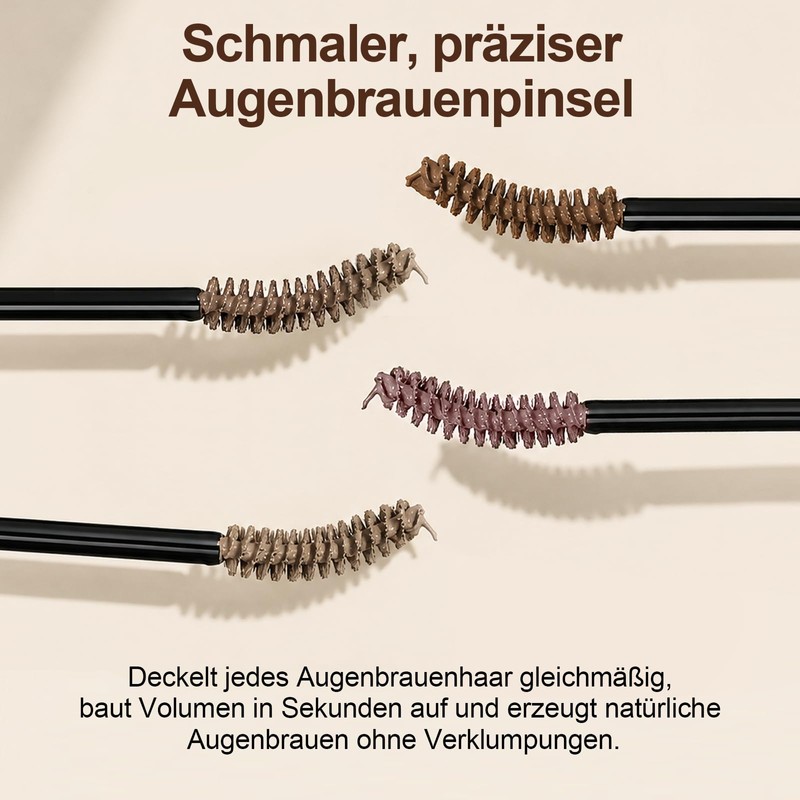 Jutqut Braun Eyebrow Gel Waterproof, Long-Lasting Eyebrow Gel, #4