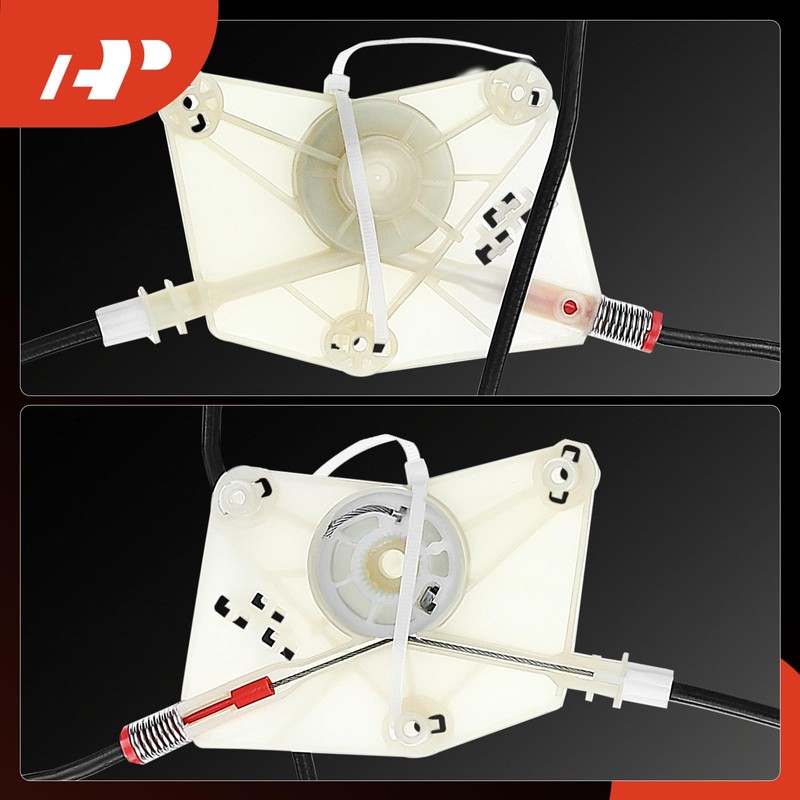 A-Premium Power Electric Window Regulator Without Motor Compatible with Volkswagen