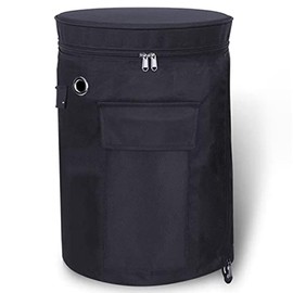 Kovshuiwe Cover for gas bottle, gas bottle cover, gas bottle cover, 5 kg gas bottle full cover, 600D Oxford fabric, waterproof, windproof, UV-resistant, heater cover