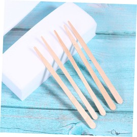 SAFIGLE 300Pcs Hair Removal Wax Sticks Multifunctional Wooden Wax Rods with Wax Strips for Body Facial Hair Removal for Home Salon Use