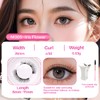FindLove 2 pairs Magnetic Eyelashes Natural Magnetic Lashes Asian Lashes