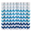 Polyester Floral Wave Shower Bath Curtain Thicken Waterproof Bathroom Curtain
