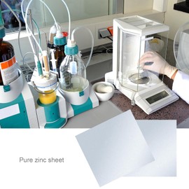 Create idea Pack of 5 High Purity 99.9% Pure Zinc Zn Sheet Sheet Sheet Film 140 x 140 x 0.2 mm for Science Lab