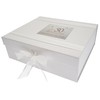 White Cotton Cards AW50LK 50th Anniversary, Large Keepsake Box, Memories