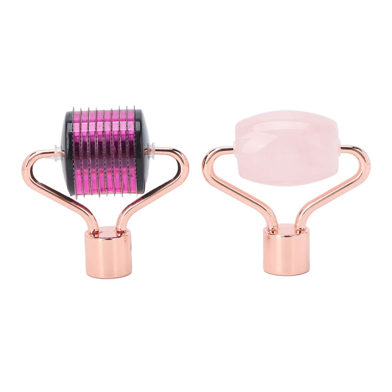 3‑in‑1 Face Roller Set Skin Lifting Smoothing Terahertz Gua Sha