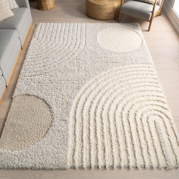 nuLOOM Gloria Abstract Shag Runner Rug, 2' 6" x 10',