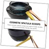 Baluue 6pcs Facial Cream Spoon Versatile Spatula for Mixing Sampling