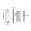 Intelligent Lock Password Biometric Fingerprint Unlock Safety for Wardrobe File