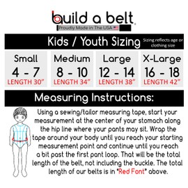 Design Your Own Buckle with Your Image or Text: Includes a Canvas Web Belt (Boys X-Large Checkered)