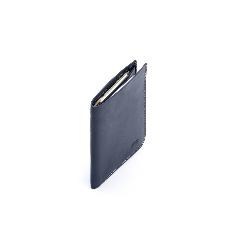 Bellroy Leather High Line Wallet Blue Steel(Size: One Size)
