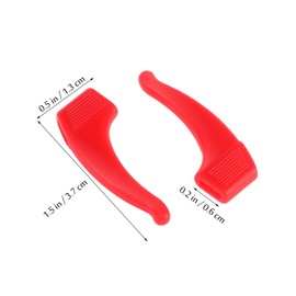 Operitacx 12 Paar Silikon Brillen Rutsch Ohrpolster Farben Rutschfeste Brillenhalter für Sport Reisen und Freizeitaktivitäten Bequem und Stylisch für Optimalen Halt