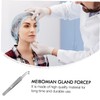 Healvian Round Head Eyelid Massage Tweezer for Meibomian Gland Expression