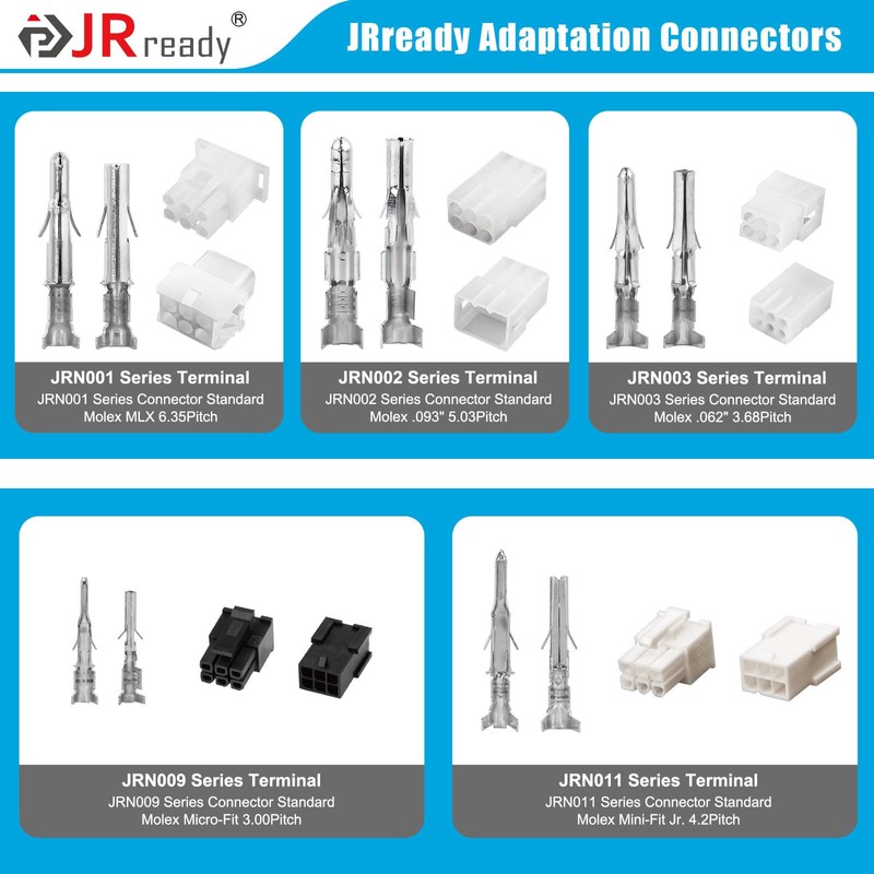 JRready ST6528 Terminal Removal Tool Pins Connector Kit Wire Crimp