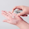 2PCS 30ml/1oz Empty Clear Plastic Airless Pump Bottles Lotion Dispenser
