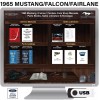 1965 Mustang / Falcon / Fairlane Factory OEM Shop Manuals