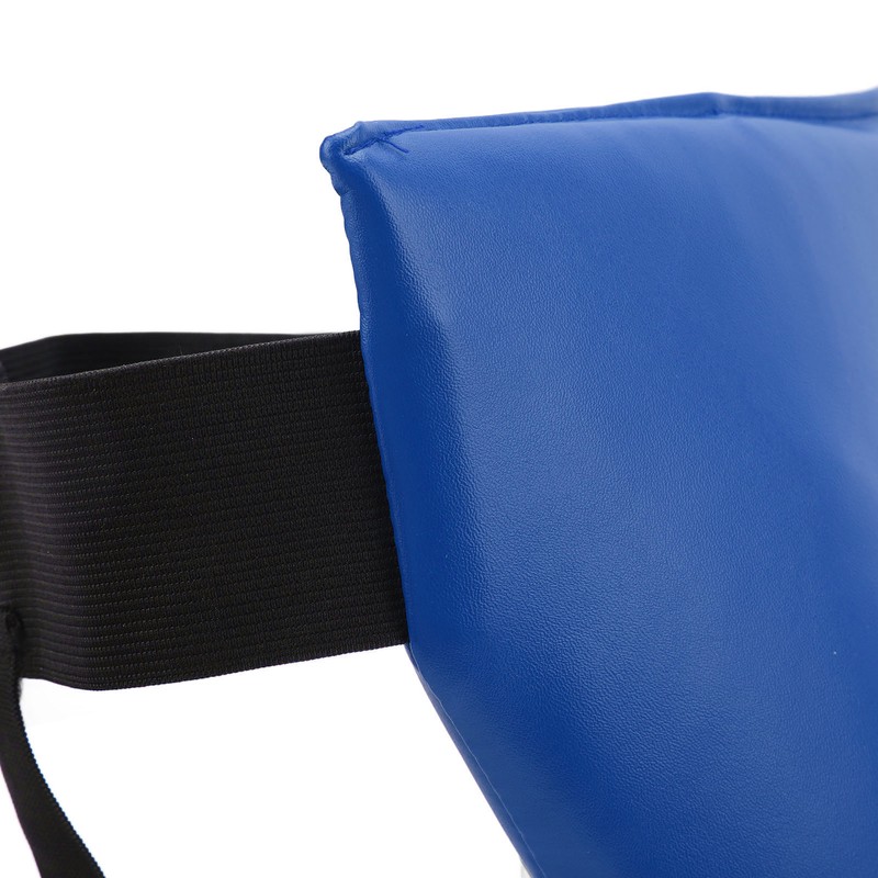 Groin Guard PU Leather Adjustable Elastic Band Boxing Groin Protector