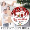 Fastpeace 2024 New Home Ornament, House Warming Gifts for New