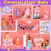 4 inch Baby Doll and Accessories-Figures (12 Unique Constellation Characters,