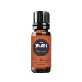 Edens Garden Cinnamon- Leaf Essential Oil, 100% Pure Therapeutic Grade (Undiluted Natural/Homeopathic Aromatherapy Scented Essential Oil Singles) 10 ml